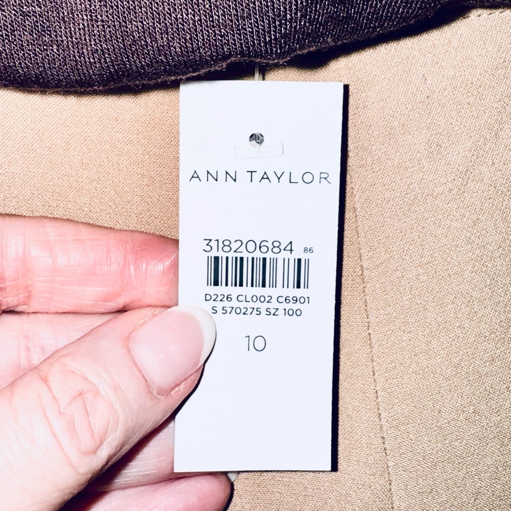 NWT 🆕 🤎The Lana Slim Pant 🤎🆕 Women’s Size 10 🤎🆕 - Picture 4 of 10